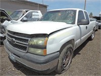 2006 Chevrolet Silverado 1GCEC19X26Z245017 White