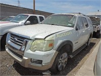 2007 Ford Explorer 1FMEU64807UB33708 White