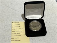 2005 -$5 Silver WW II 60th Anniversary Coin