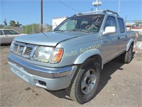 2000 Nissan Frontier 1N6ED27YXYC395362 Silver