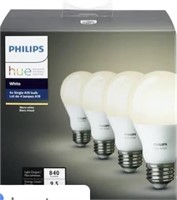 Phillips Hue Smart Bulbs  4 Pack A19 white new