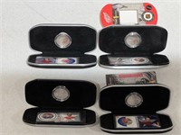 NHL All-Stars Stamp and Medallion Set