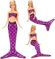 NEW (2PK) Mermaid Tail Dresses