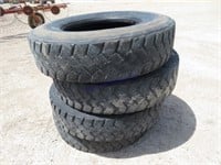 11R22.5 tires, bid X4