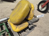 JD tractor seat & cushion