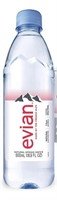 evian Natural Spring Water, One Case of 14