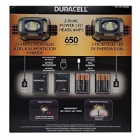 Duracell Dual Power 650 Lumens LED Headlamp with