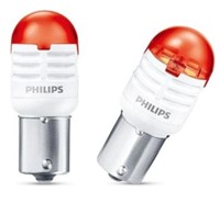 (2) Philips Ultinon LED 1156ALED Ba15S