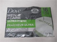 Dove Men + Care Extra Fresh Bar, 16 x 106 g