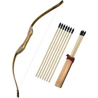 New Bow and Arrow Set, Wooden 32 in Kids Bow and