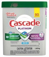 Cascade Platinum ActionPacs, 93-count