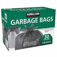 Kirkland Signature Smart Tie 30 Gallons Garbage