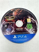 PS4 Game Street Fighter V Like New Condition
