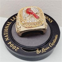 Replica 2004 STL Cardinals NL Champions Ring