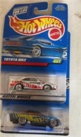 Two hot wheels new in package