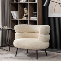 Demarea 33.85'' Wide Polyester Barrel Chair Velvet
