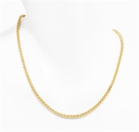 Jewelry 14k Yellow Gold Chain Necklace