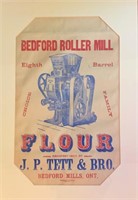 Bedford Roller Mill Framed Merchant Bag