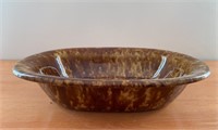 Early Bennington Pottery Rectangular Dish