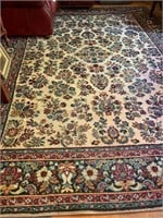 Vintage Wool Persian Carpet 96 1/2 x 130