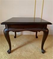 Modern Queen Anne Style Side Table