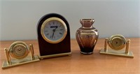 Grouping of Miniature Clocks and Jar