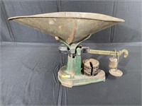 Vintage Countertop Weight Scales with