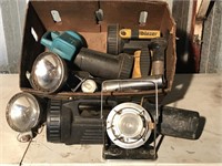 Assortment of Vintage Flashlights - Batteries not