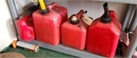 (4) FUEL CANS