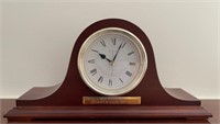 Modern Presentation Bulova Clock-Westminster Chime