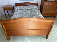 Canadian Pine and Maple Double Bed