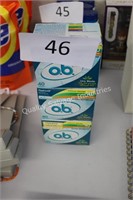 3-40ct OB tampons