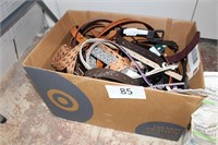 large box assorted belts