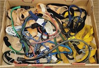 Lot of Ratchet Straps & Bungee Cords