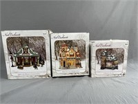 Enchanted Christmas Lighted Houses