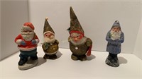 Antique Germany Santa Christmas Candy Containers