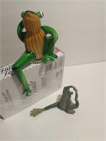 Art Glass and Figural Frogs