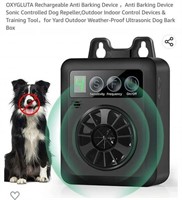 MSRP $18 Rechargeable Dog Bark Device
