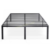 Best Price-Mattress 18" Metal Platform Bed Full