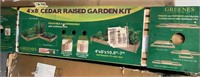 Greenes 4’x8’ Cedar Raised Garden Kit
