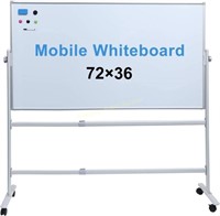 Good Value Mobile Whiteboard White 72” x 36”