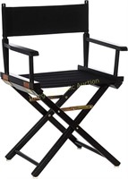 Director Chair 18” Black Frame