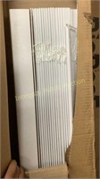 Faux Wood 2" Blinds 58”W White