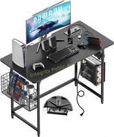 Pamary 40" Home Office Desk Black