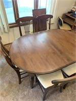 Table with 6chairs  made in Canada