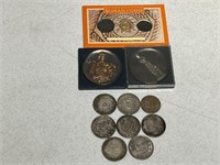 Reproduction Roman Coin Set and Medallion Coins