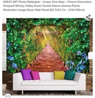 MSRP $70 Photo Wallpaper Mural