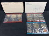 1974 & 1975 Uncirculated Mint Coin Sets