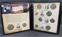 US Presidents Coin Collection in Folio