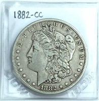 1882-CC Carson City Morgan Silver Dollar